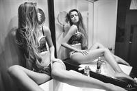 Lyubov Gulyak in lingerie