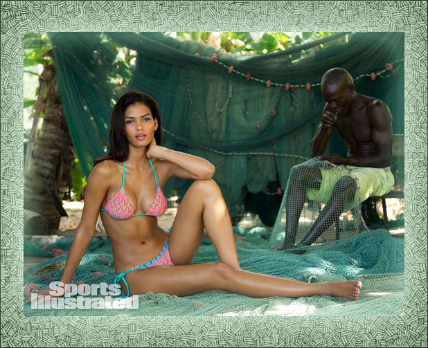 Cris Urena in a bikini