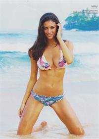 Lauren Mellor in a bikini