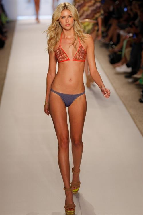 Cassie Gardner in a bikini