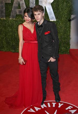 Selena Gomez Vanity Fair Oscar party in West Hollywood on February 27, 2011