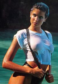 Stephanie Seymour in a bikini