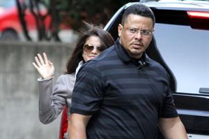 Selena Gomez gets her hair done at Blo in Vancouver on October 14, 2011