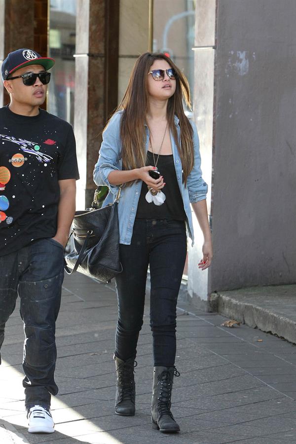 Selena Gomez goes shopping around Bondi Beach in Sydney on July 17, 2012 