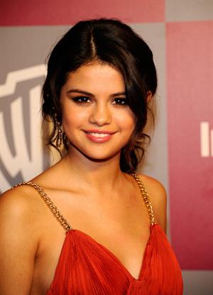 Selena Gomez InStyle Warner Brothers Golden Globes party at the Beverly Hilton hotel on January 16, 2011 