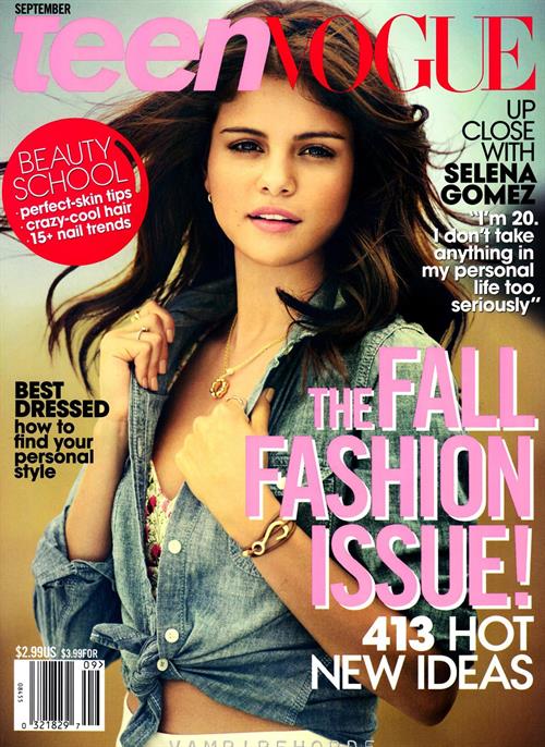 Selena Gomez teen vogue september 2012 