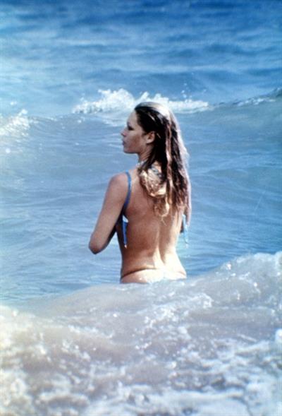 Brigitte Bardot in a bikini