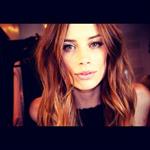 Arielle Vandenberg taking a selfie
