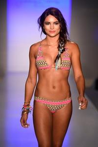 Kyra Santoro in a bikini