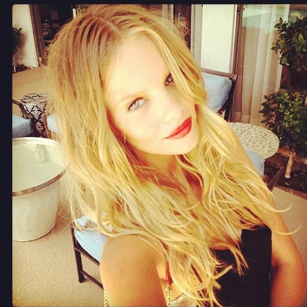 Marloes Horst taking a selfie