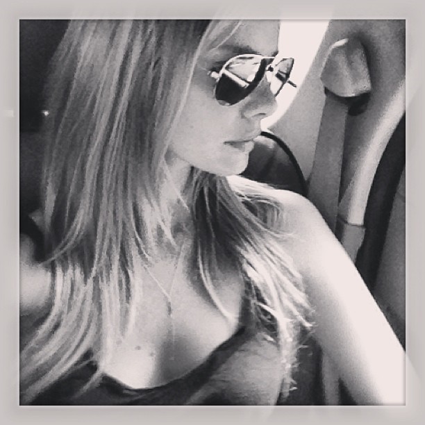 Marloes Horst taking a selfie