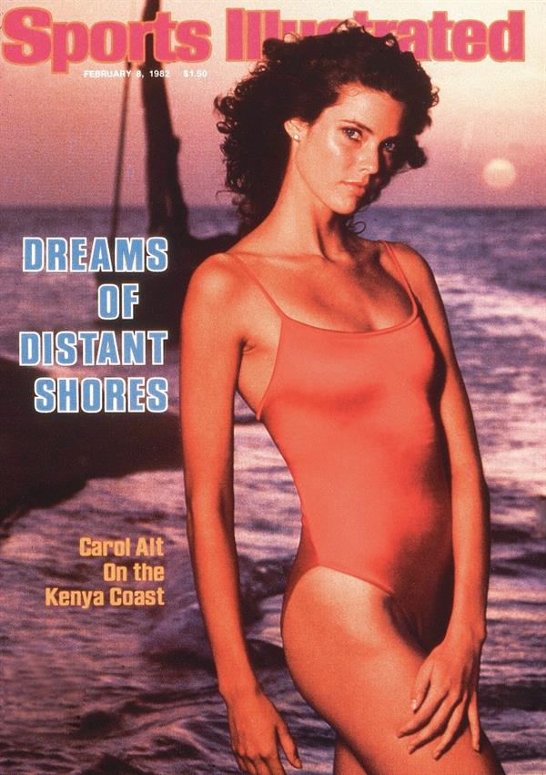 Carol Alt in a bikini