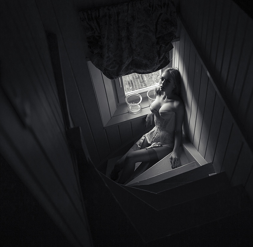 Anastasia Plyaskina in lingerie