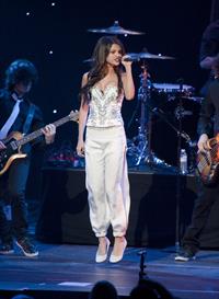 Selena Gomez KIIS FM's Jingle Ball 2010 NOKIA Theatre Los Angeles on December 5, 2010