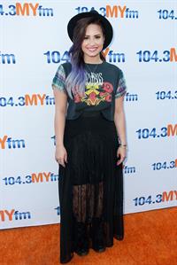 Demi Lovato attends 104.3 MY FM My Big Night Out on June 16, 2014 in Hollywood, California