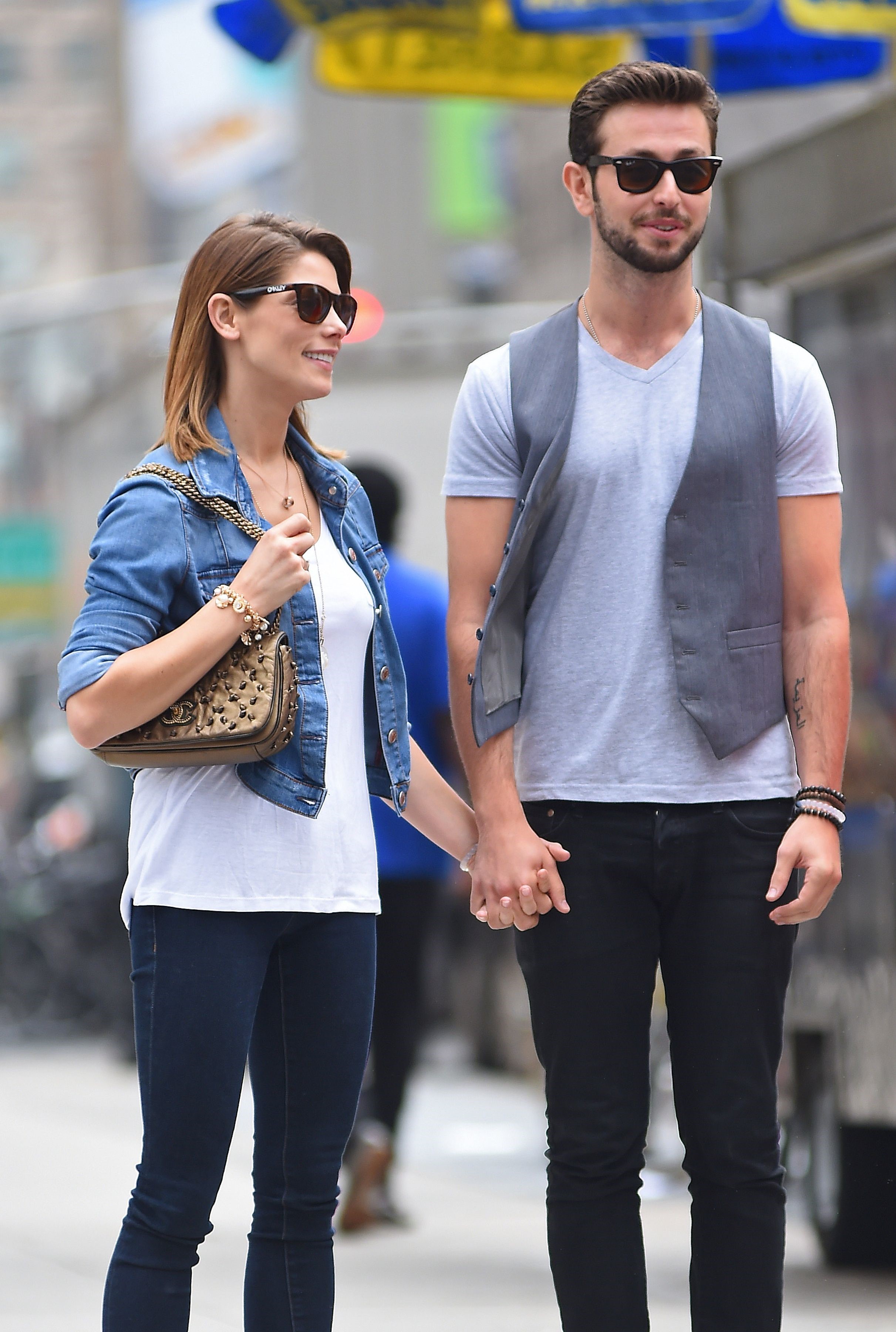 Ashley Greene strolling through NYC June 11, 2014