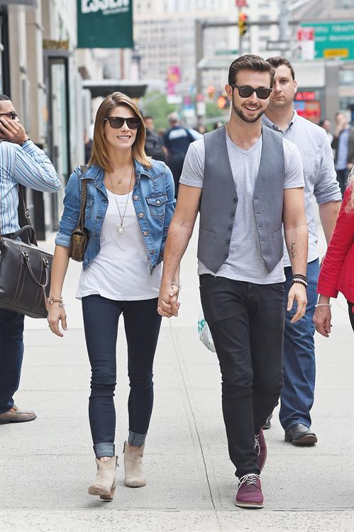 Ashley Greene Pictures Ashley Greene strolling through NYC June 11, 2014