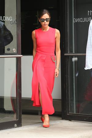 Victoria Beckham leaving her hotel, NYC June 10, 2014