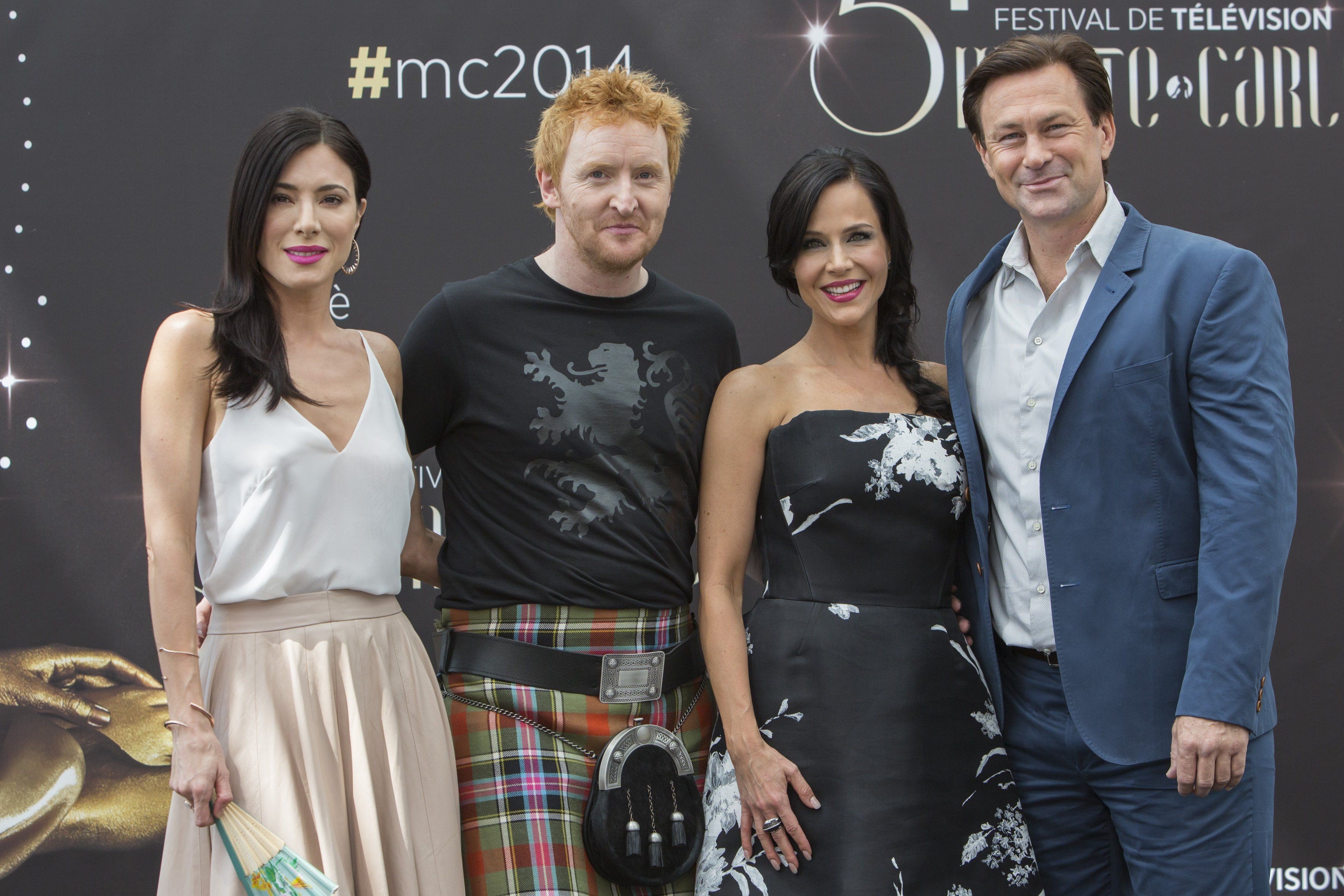 Julie Benz  Jaime Murray Photocall @ 54th Monte Carlo Tv Festival June 10, 2014