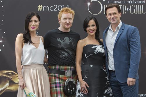 Julie Benz  Jaime Murray Photocall @ 54th Monte Carlo Tv Festival June 10, 2014