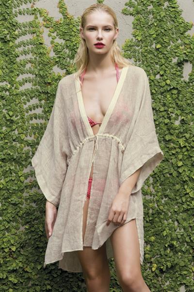 Gintare Sudziute in a bikini