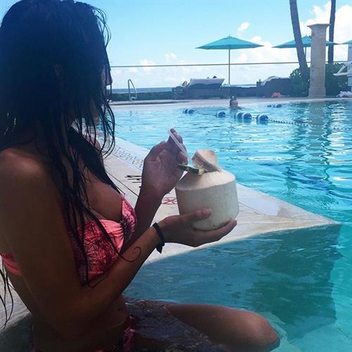 Gracee Belle in a bikini