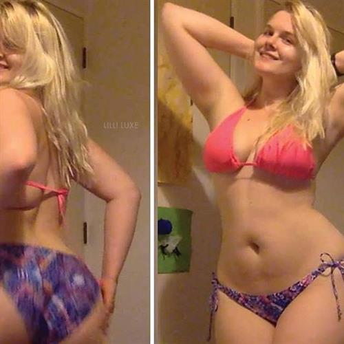Lilli Luxe in a bikini - ass