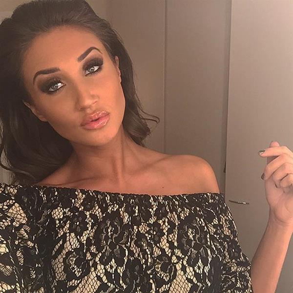 Megan McKenna taking a selfie