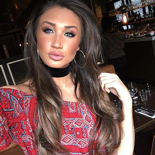 Megan McKenna taking a selfie