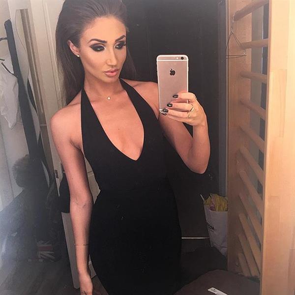 Megan McKenna taking a selfie