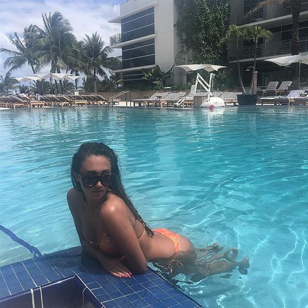 Megan McKenna in a bikini