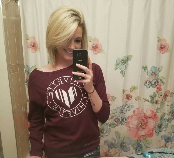 Anonymous taking a selfie