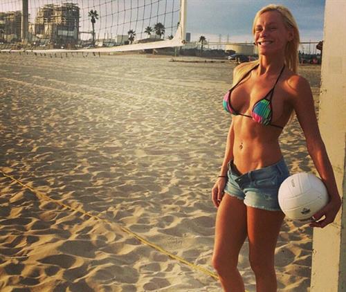 Anonymous in a bikini