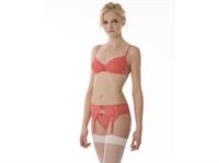 Ginta Lapina in lingerie