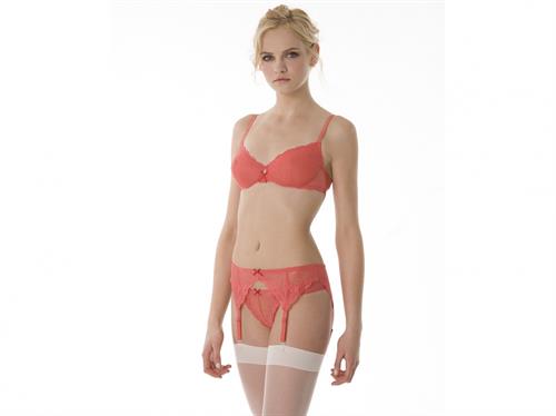 Ginta Lapina in lingerie