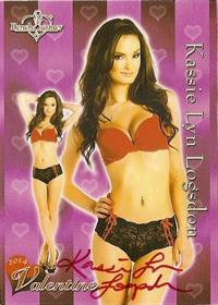 Kassie Lyn Logsdon in lingerie