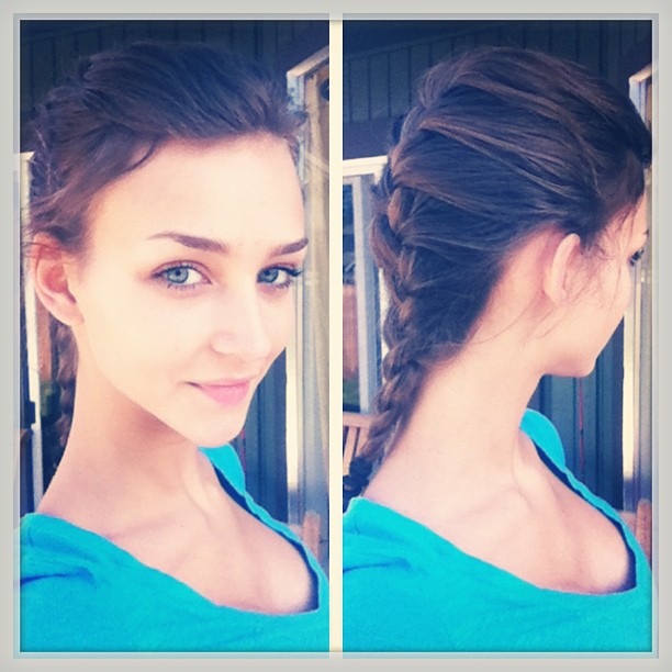 Rachel Cook taking a selfie