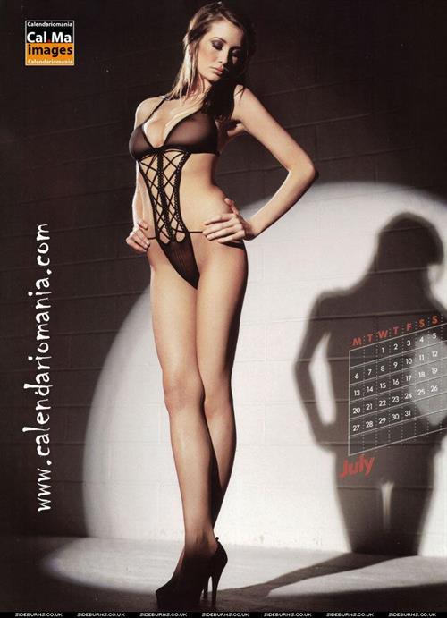 Peta Todd in lingerie