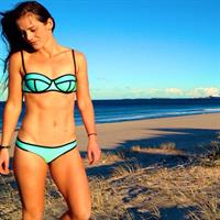 Tanya Poppett in a bikini