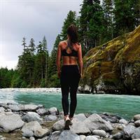 Tanya Poppett in Yoga Pants - ass