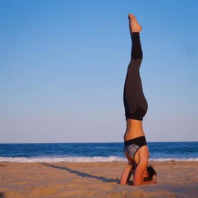 Tanya Poppett in Yoga Pants