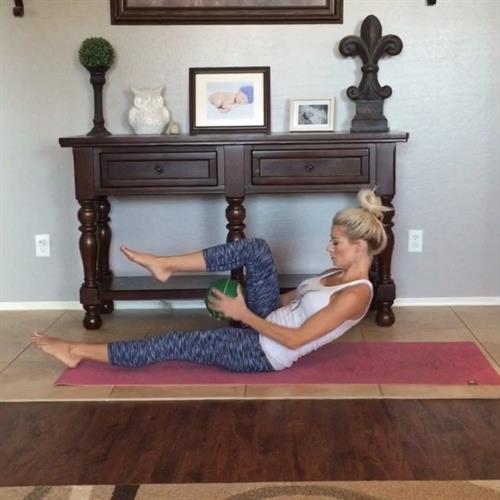 Alexa Jean Brown in Yoga Pants