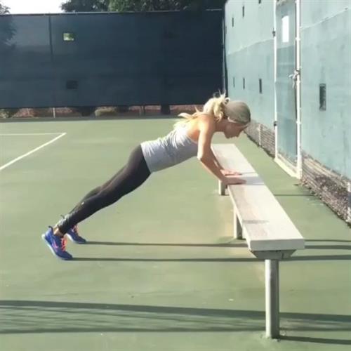 Alexa Jean Brown in Yoga Pants