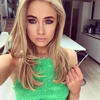 Nicola Hughes taking a selfie