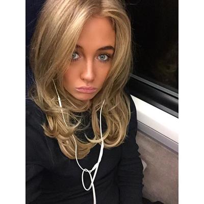 Nicola Hughes taking a selfie