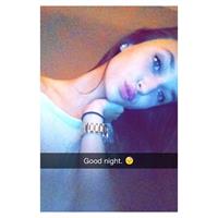 Ariane Fournier taking a selfie