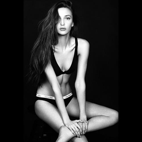 Ariane Fournier in a bikini