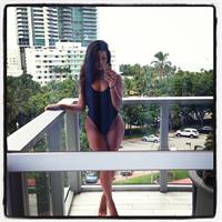 Mónica Alvarez in a bikini