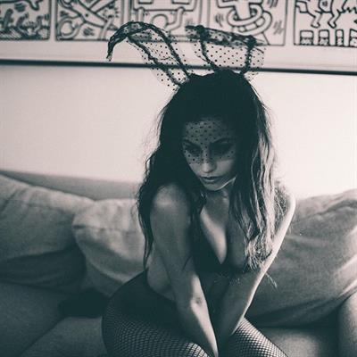 Mónica Alvarez in lingerie