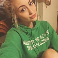 Anna Faith Carlson taking a selfie
